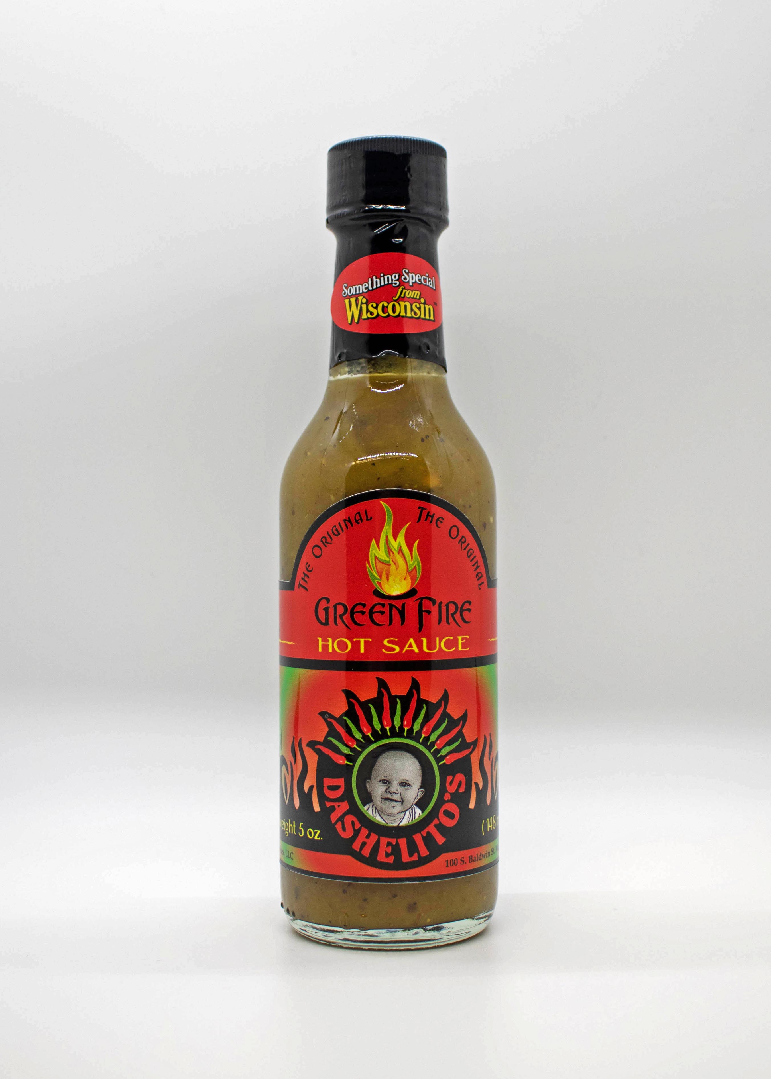 green fire hot sauce